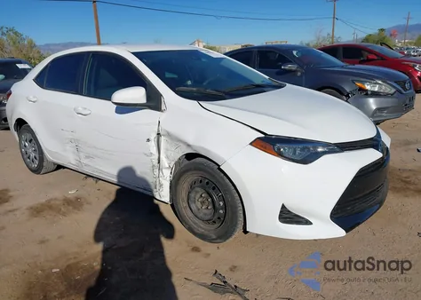 2019 Toyota Corolla Le из США, поврежденный, VIN 2T1BURHE9KC194716